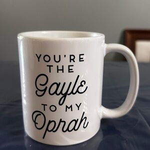 White Ceramic Mug with Inspirational Quote